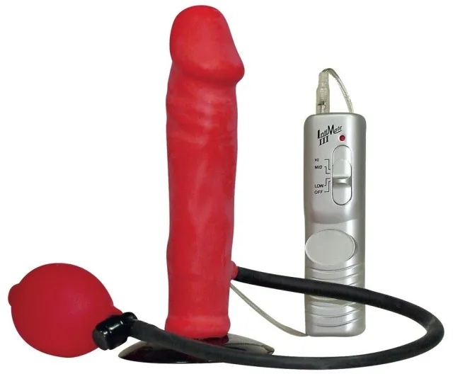 Надувной фаллоимитатор You2Toys Red Balloon с вибрацией, 16,5 см (красный)