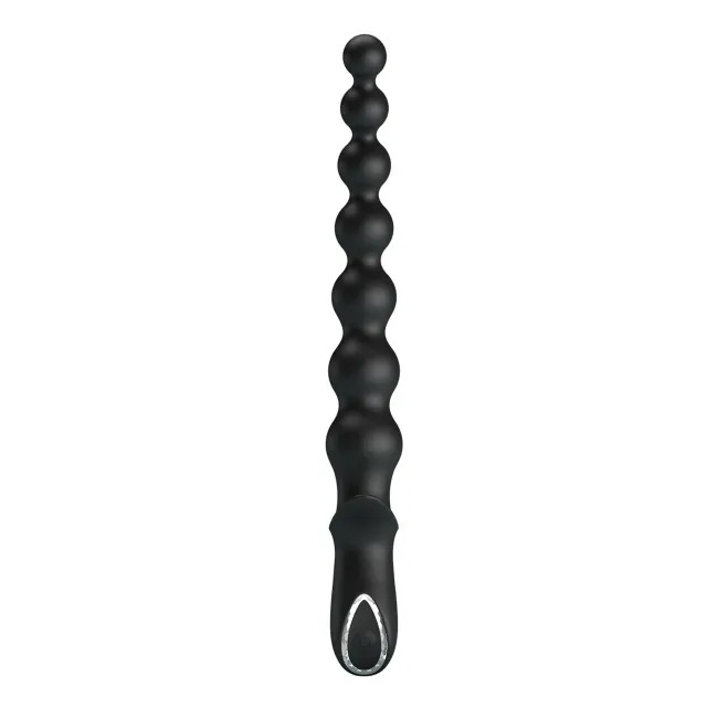 Pretty Love Dedron - Wibrator analny, Czarny, 26 cm