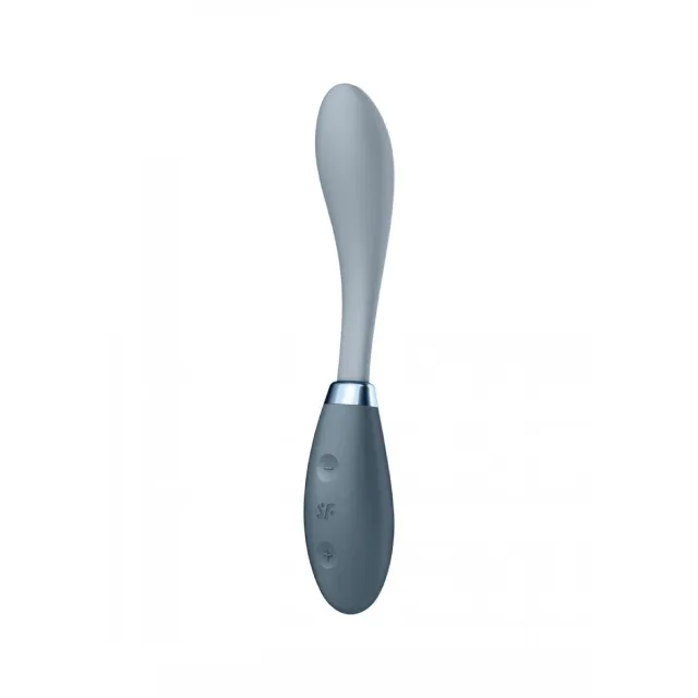 Вібратор Satisfyer G-Spot Flex 3, 19,5 см (сірий)