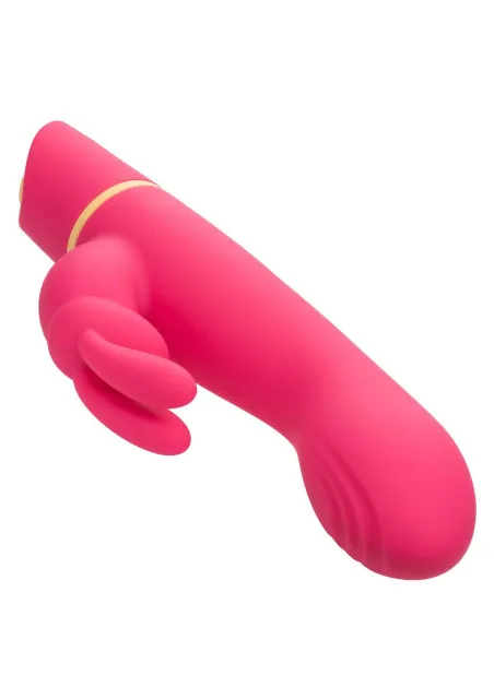 Вибратор кролик CalExtoics Love Bunny, 19 см (розовый)
