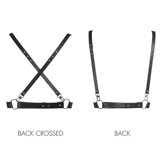 Портупея Bijoux Indiscrets Maze X Harness (черный)