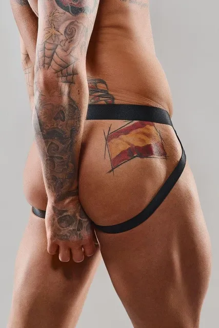 Трусы Regnes Fetish Planet  Jockstraps, XXL (красный-черный)