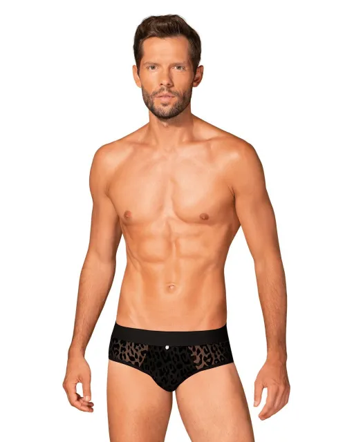 Мужские трусы Obsessive Azmeron Jockstrap, S/M (черный)