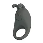 Віброкільце Pretty Love Master Ring, 7,5 см (сірий)