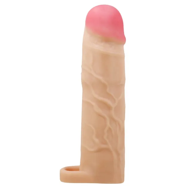 Насадка на пенис Pretty Love Gerd Flesh 3'', 19,5 см (телесный)