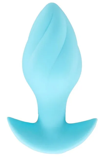 Анальная пробка Cuties Mini Butt Plug, 8 см (голубой)