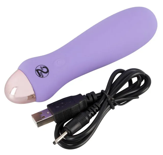 Вібратор Cuties Mini Vibrator, 12,5 см (фіолетовий)