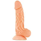 Real Body Real JO - Dildo na przyssawkę, W kolorze cielistym, 18, 5 cm
