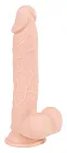 Фаллоимитатор Orion Nature Skin Medium Bendable, 24 см (телесный)