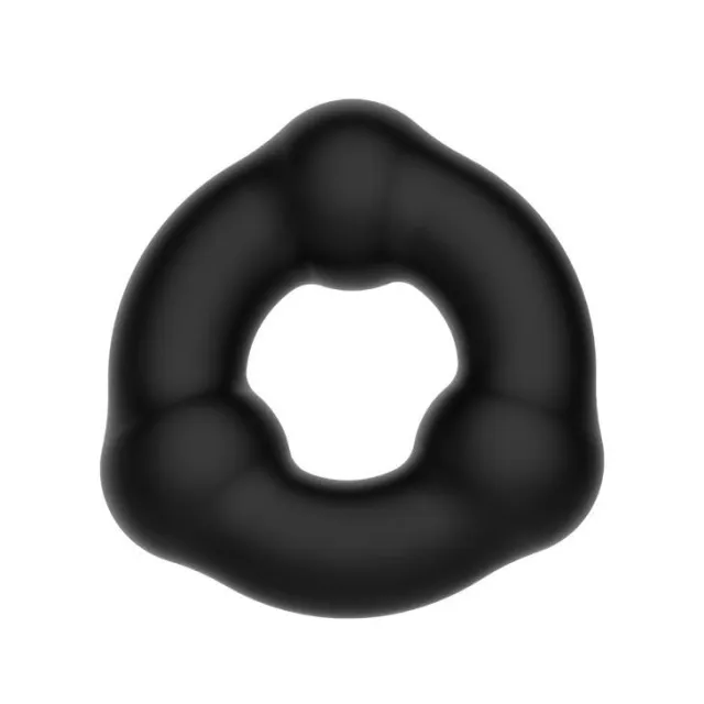 Эрекционное кольцо Crazy Bull Super Soft Ring, 5.4 см (черный)