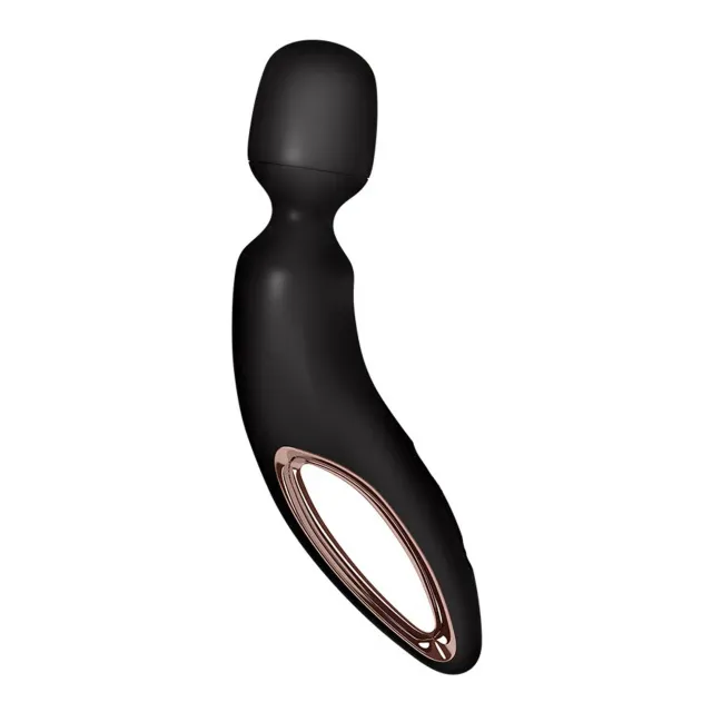 Вибромассажер Satisfyer Wand-erland, 30 см (черный)