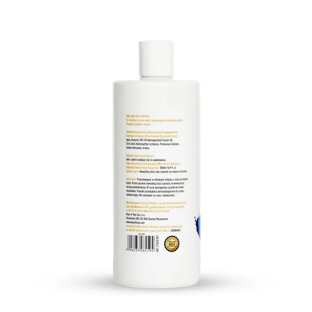 MyLove Anal Back Side Comfort - Lubrykant analny, Mięta, 500 ml