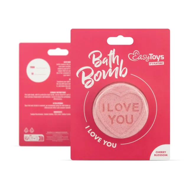 Бомбочка для ванны EasyToys I Love You
