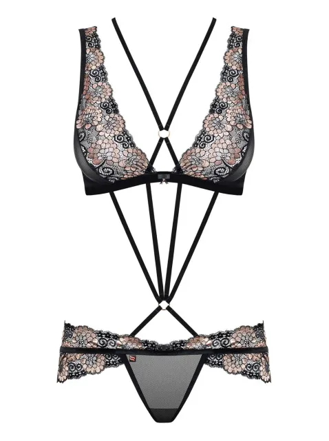 Комплект белья Obsessive 873-SEA-1, L/XL (чёрный)