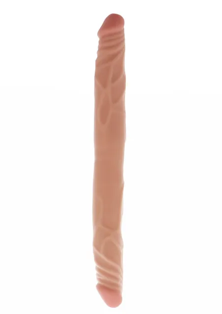 Двухсторонний фаллоимитатор Get Real Double Dong 14 Inch, 35.5 см (телесный)