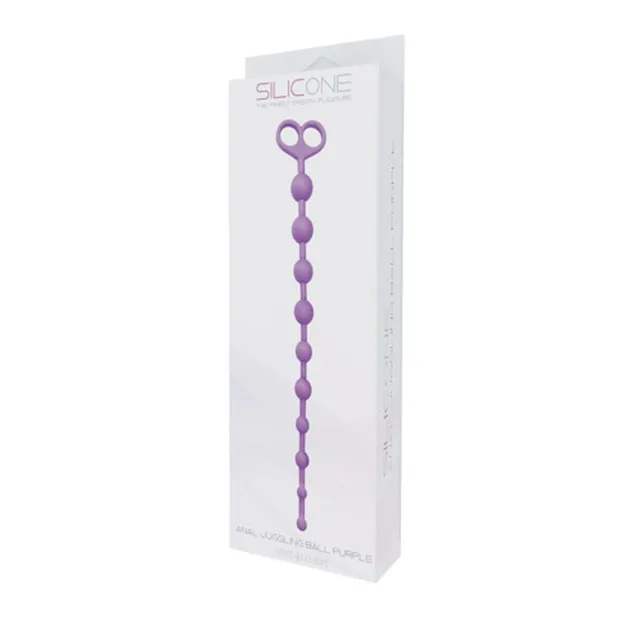 Toyz4lovers Fallo - Łańcuszek analny, Fioletowy, 33.6 cm