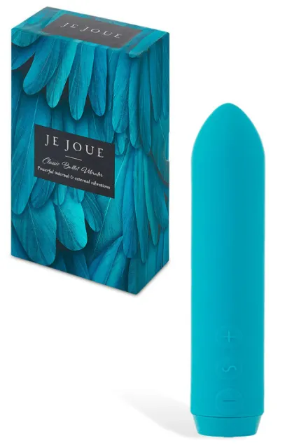 Вібратор Je Joue Classic Bullet, 8,9 см (бірюзовий)