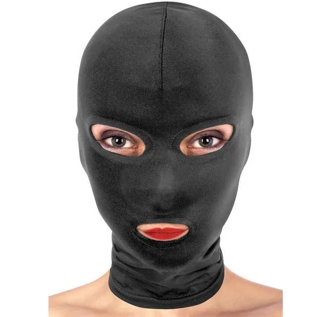 Маска Fetish Tentation Open Mouth and Eyes Hood, One Size (черный)