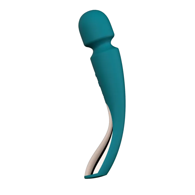 Lelo Smart Wand 2 Medium - Wibromasażer, Turkus, 21 cm