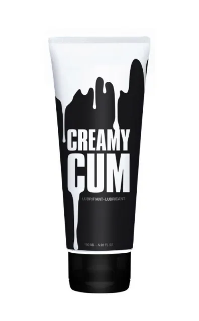 Creamy Creamy Cum - Lubrykant na bazie hybrydowej, Bezzapachowy, 150 ml