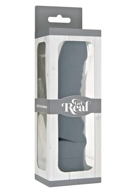 Вибратор Get Real Mini Classic G-spot, 18.2 см (черный)