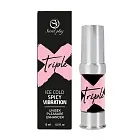 Збуджуючий гель з ефектом вібрації Secret Play Triple X Icy Cold Spicy Vibration, 15 мл