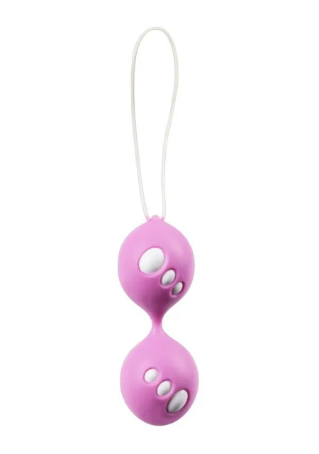 You2Toys Twin Balls - Kulki gejszy, Różowy, 11 cm