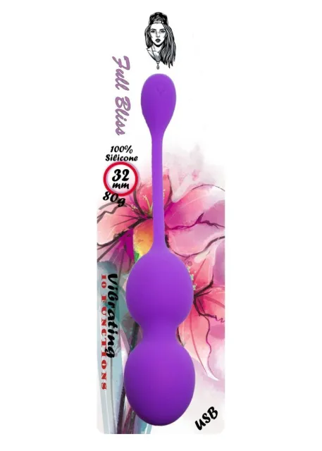 B - Series Femme B - Series - Kulki gejszy B -, Fioletowy, 19 cm