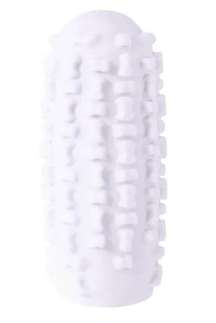 Lola Games Marshmallow Marshmallow Maxi Syrupy - Masturbator, Biały, 13.9 cm