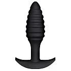 Анальная пробка Dorcel Spiral Plug, 10,6 см (черный)
