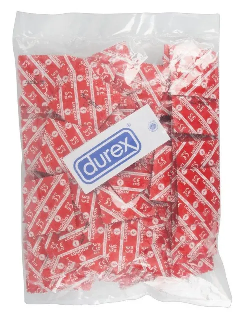 Презервативы Durex London Red Condoms, 100 шт (клубника)
