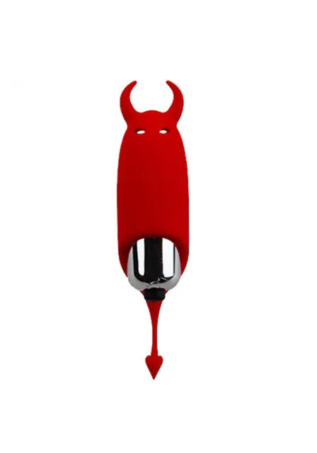 Вибратор для клитора Adrien Lastic Pocket Devol, 8 см (красный)