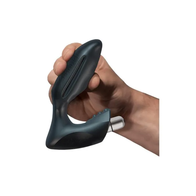 Стимулятор простаты Xpander X4+ Rechargeable Small, 13.5 см (черный)