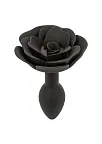 CalExotics Rose Anal Plug - Korek analny, Czarny, 7.5 cm, S