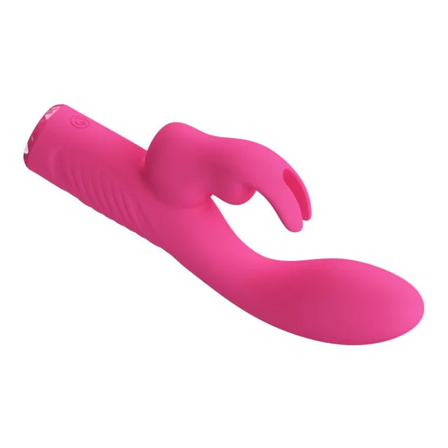 Вібратор-кролик Pretty Love Elivia G-Spot, 17.2 см (рожевий)