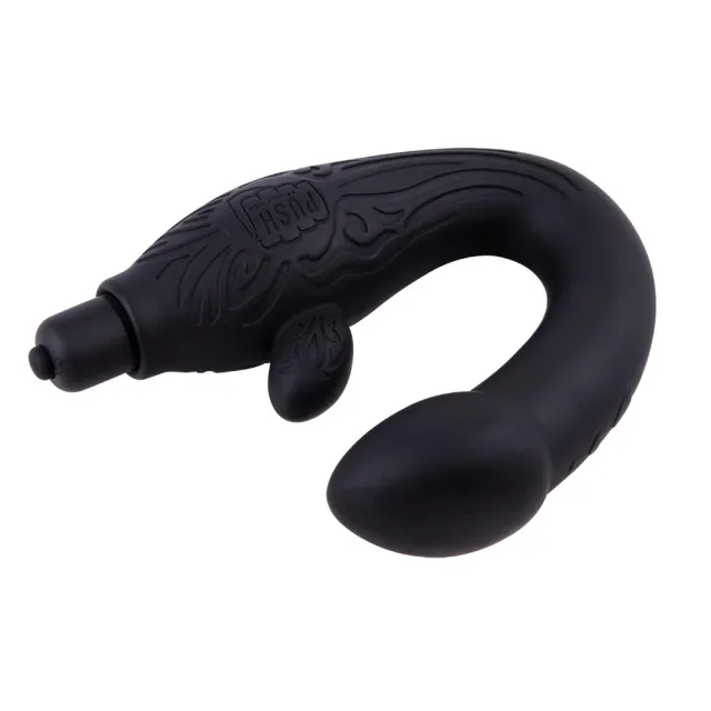 Стимулятор простаты Black Mont P-Spot Perineum Massager, 29 см (черный)