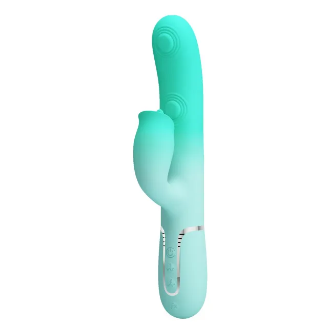 Pretty Love Gigi - Wibrator, Turkus, 22.8 cm