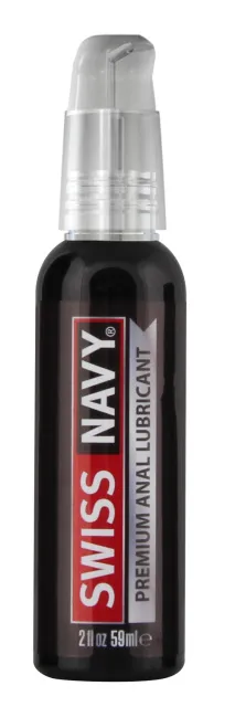 Swiss Navy Premium Anal - Lubrykant na bazie silikonu, Bezzapachowy, 59 ml