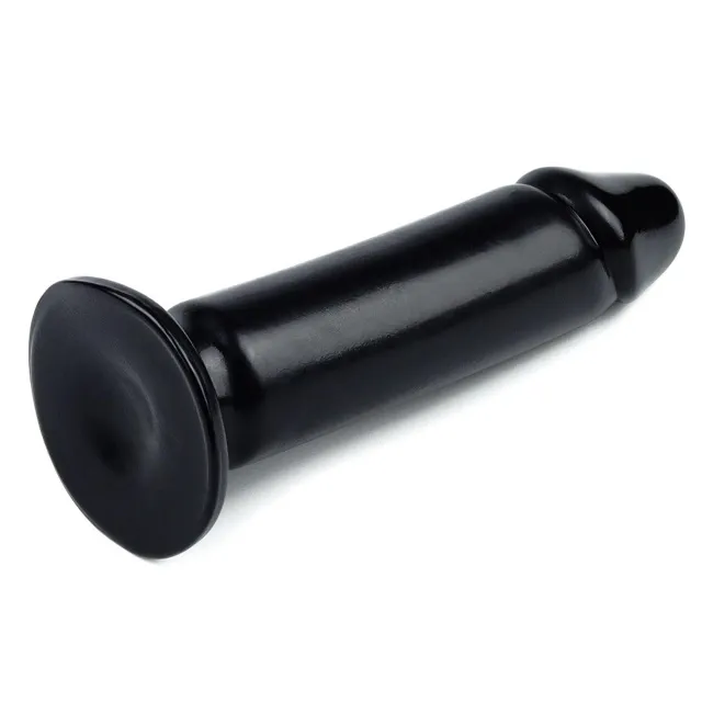Большая анальная пробка LoveToy King-Sized,  23.5х5 см (чёрный)