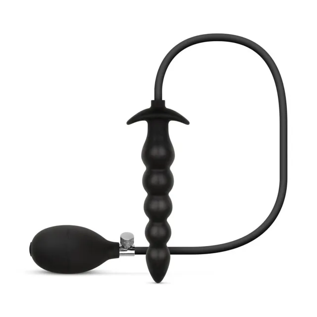 Анальная пробка EasyToys Anal Collection, 20 см (черный)