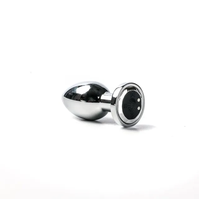 Анальная пробка Simply Pleasure, 8.4 см (серебристый)