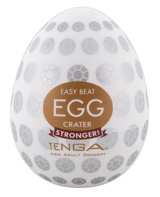Мастурбатор яйце Tenga Egg Stronger Crater (білий)