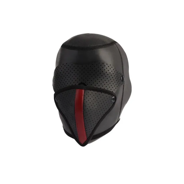 БДСМ маска Sins Inquisition Full-Face Bondage Hood (чорний)