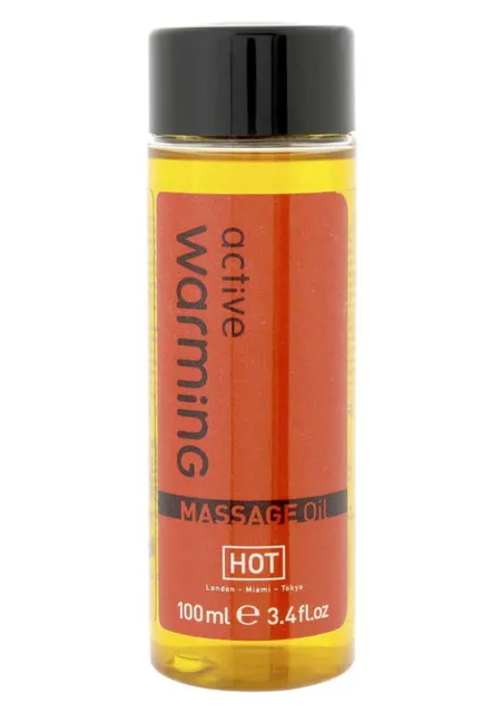 Массажное масло согревающее Hot Active Warming, 100 мл
