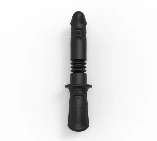 Вибратор B - Series Cute Thrusting, 27.5 см (черный)
