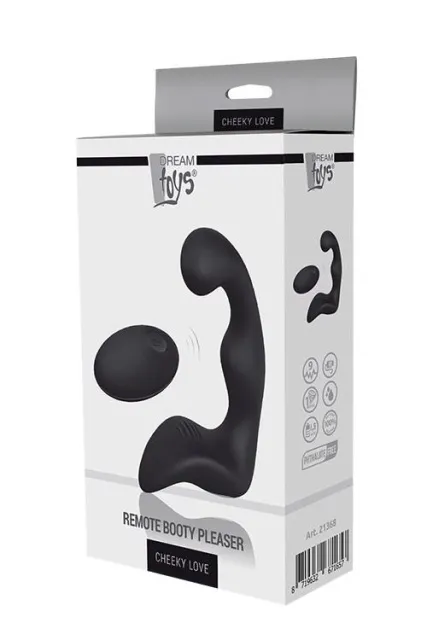 Стимулятор простаты Dream Toys Cheeky Love Remote Booty Pleaser, 11 см (черный)