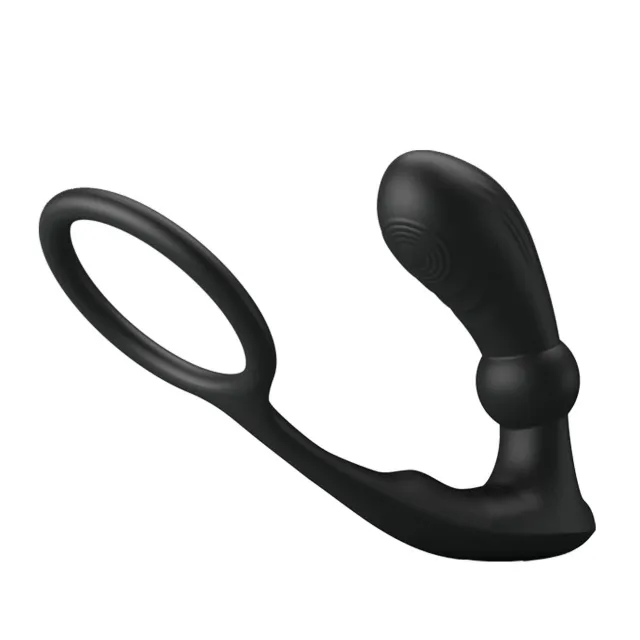 Pretty Love Warren - Stymulator prostaty, Czarny, 17 cm