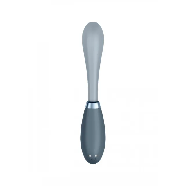 Вібратор Satisfyer G-Spot Flex 3, 19,5 см (сірий)
