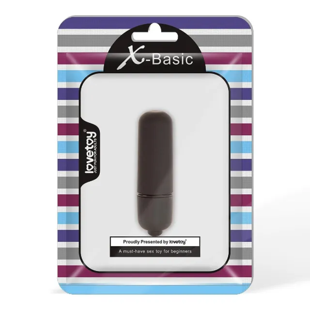 Міні-вібратор Lovetoy X-Basic Bullet Mini, 5.9 см (сріблястий)