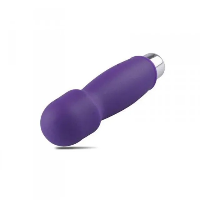 Міні-вібратор Toyz4lovers Mini Finger Fan Wand, 9 см (фіолетовий)